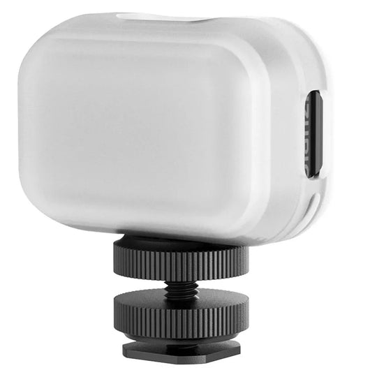 6500K Soft Fill Light with Diffuser, 120Lux, Type-C Charging, and Ultra-Portable Vlogging Light