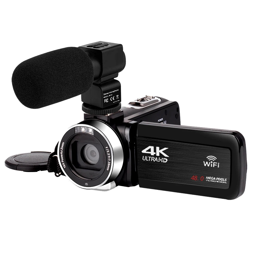 KOMERY 4K WiFi Video Camcorder
