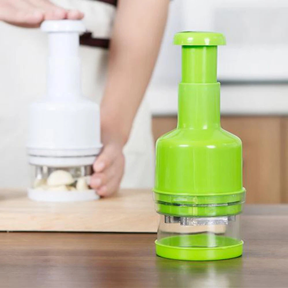 Durable Multifunction Manual Onion Chopper Garlic Crusher Pressing Food Cutter Vegetable Slicer Peeler Mincer Kitchen Tools