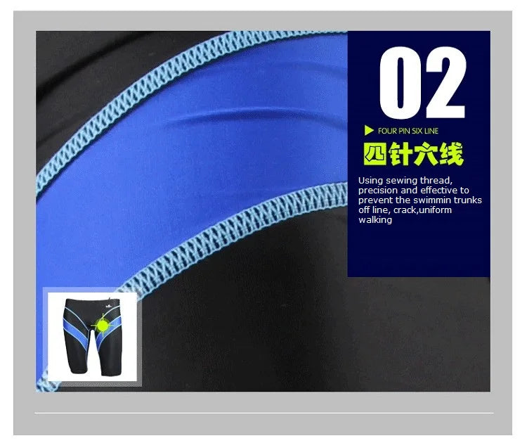 Yingfa FINA Approved Chlorine-Resistant Racing Swim Jammers