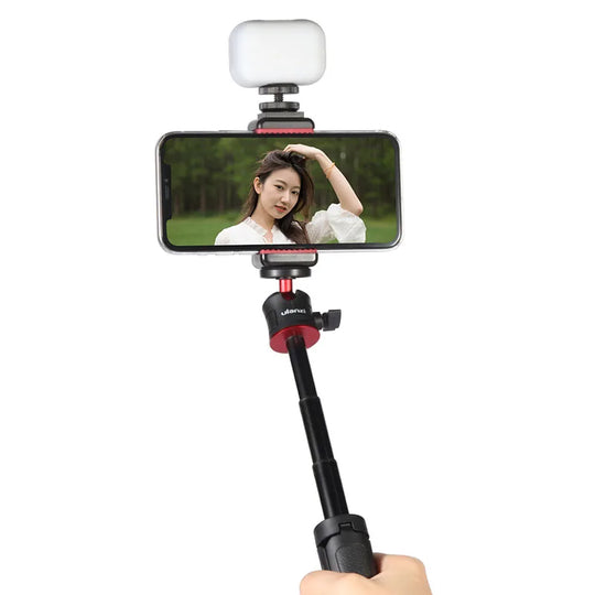 6500K Soft Fill Light with Diffuser, 120Lux, Type-C Charging, and Ultra-Portable Vlogging Light