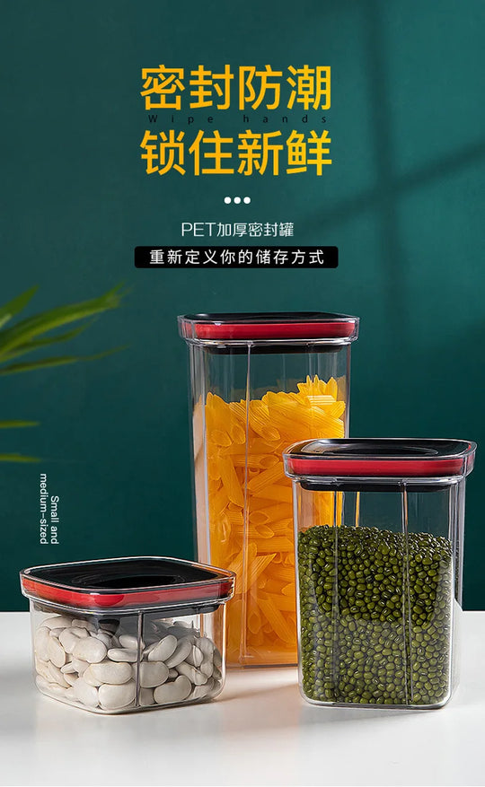 Plastic Food Storage Container with Lid