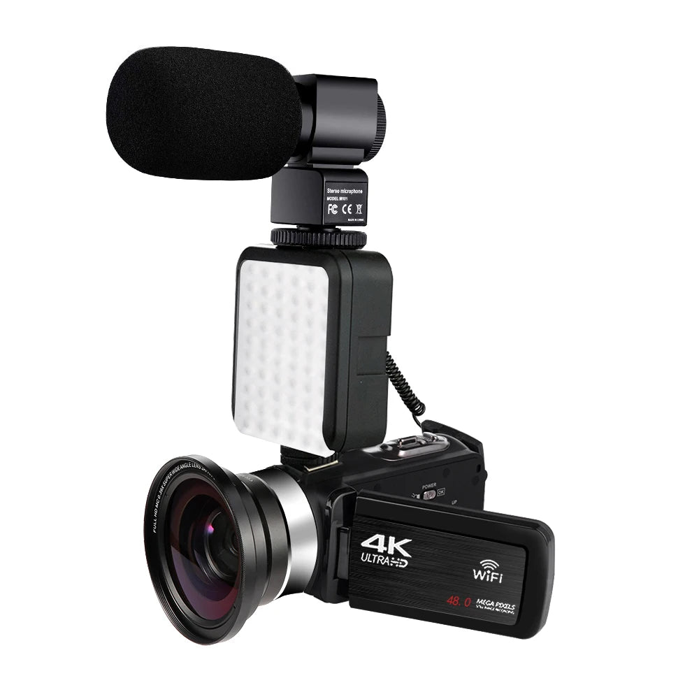 KOMERY 4K WiFi Video Camcorder