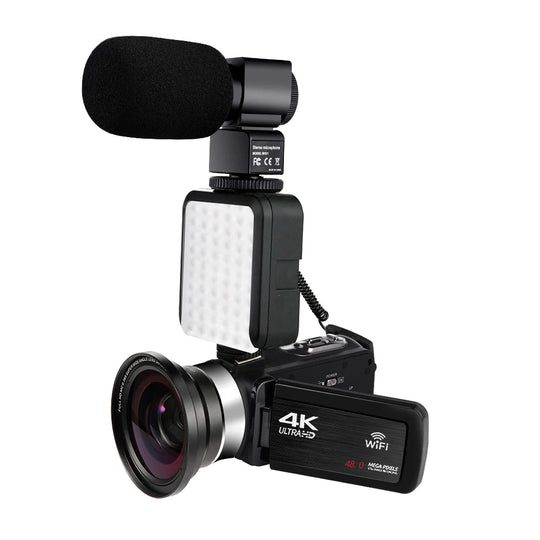 KOMERY 4K WiFi Video Camcorder