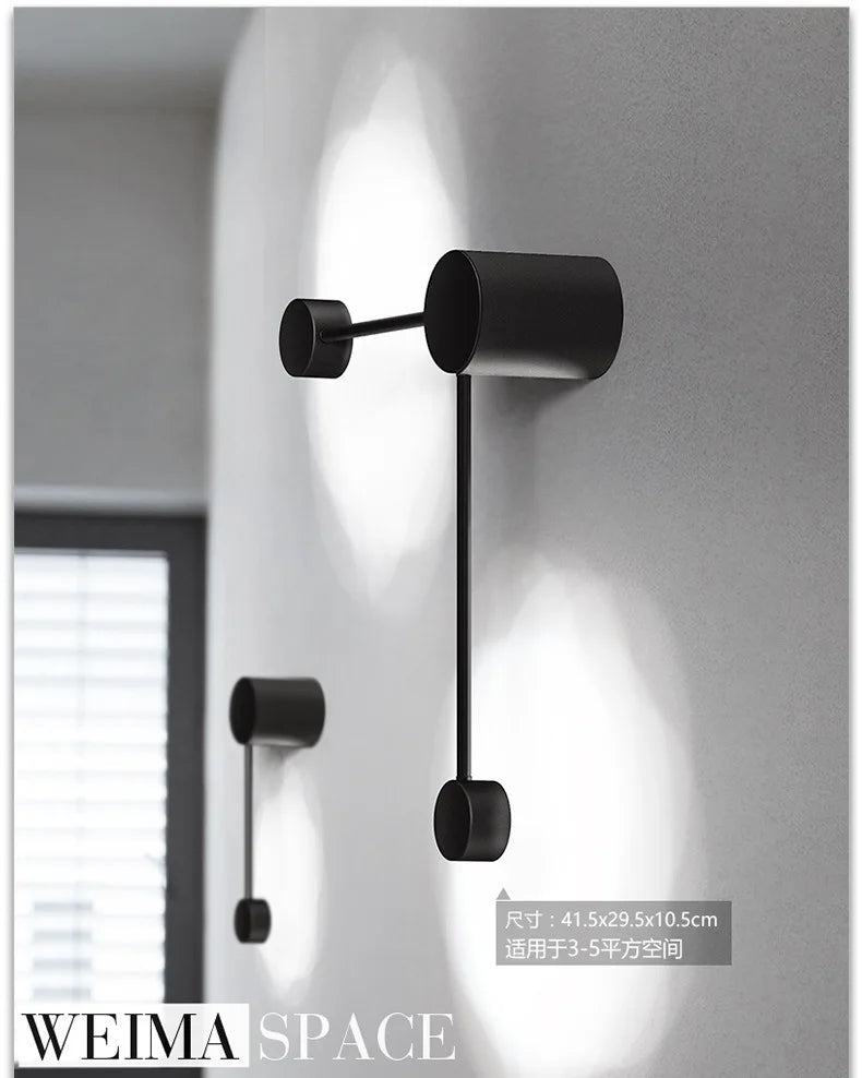 Simply PostModern Wall Lamp Living Room Bedroom Bedside Creative Light Aisle Hotel Exhibition Hall Corridor Lighting Led Lamps