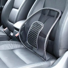 Load image into Gallery viewer, Universal Car Back Support Chair Massage Lumbar Support Waist Cushion Mesh Ventilate Cushion Pad for Car Office Home
