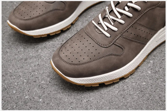 KNBR Casual Sneakers  Men Trainers Leather Comfy Shoes for Walking Hiking Jogging Sport Men Trainers Men Shoes