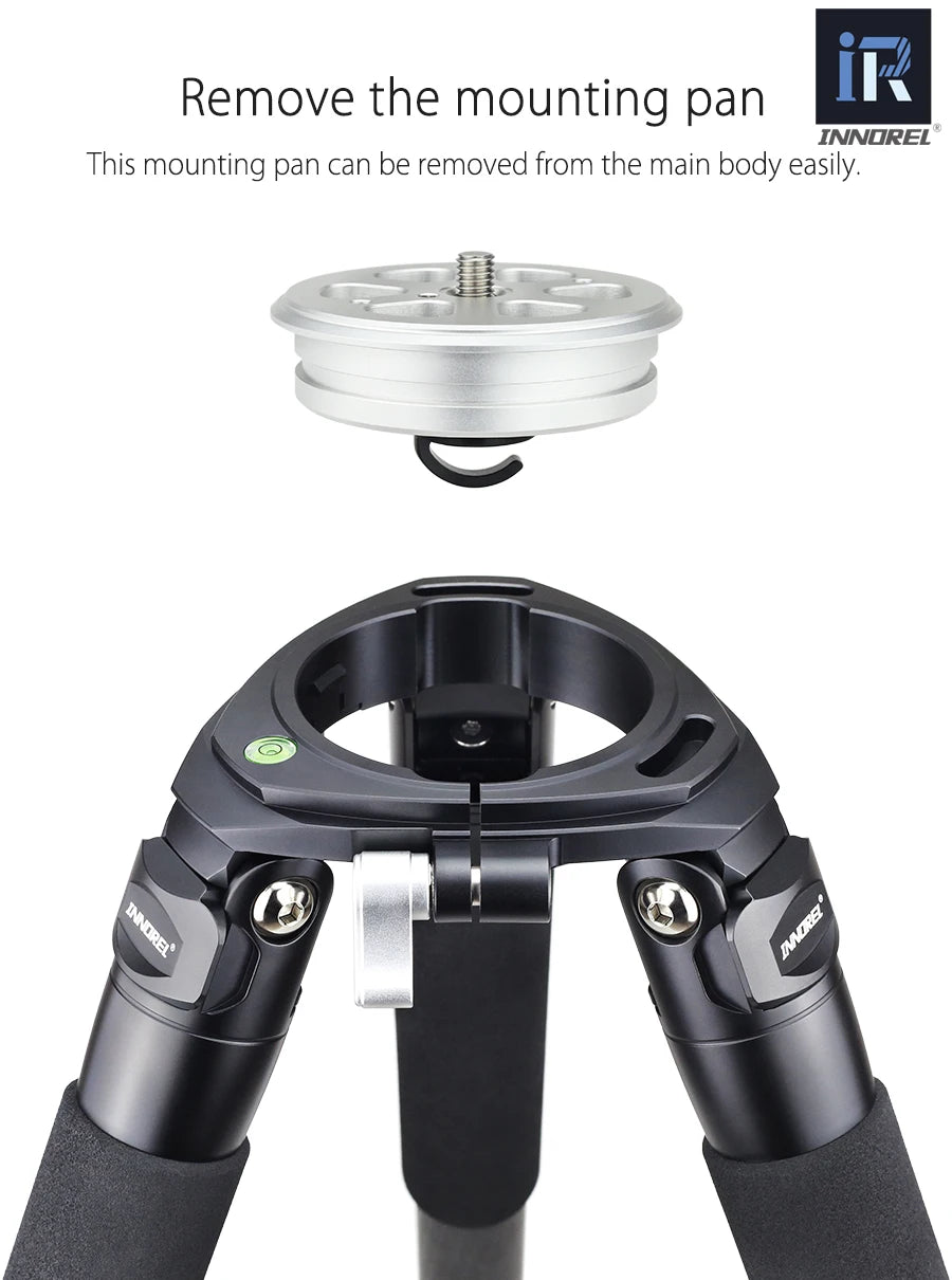 INNOREL RT90C Professional Heavy Duty Camera Tripod