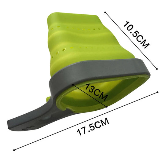 Foldable Silicone Pasta Colander Strainer