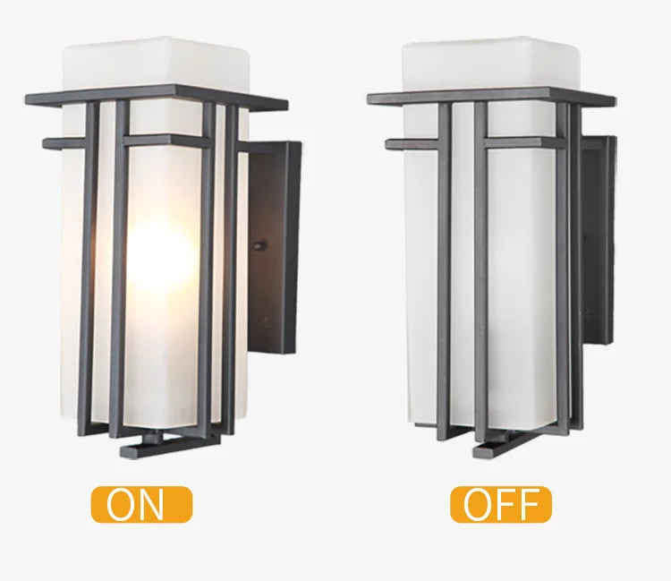 Outdoor wall lamp modern minimalist outdoor hanging wall lamp waterproof garden light corridor aisle balcony light terrace light