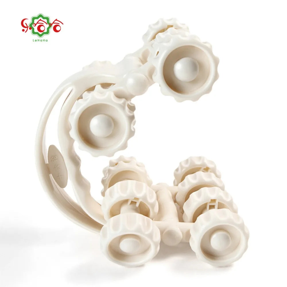 Roller Massager Sixteen-Wheel body  Massager Sixteen-Wheel Liniversal Massage Instrument Space Vehicle Roller Whole neck Massage