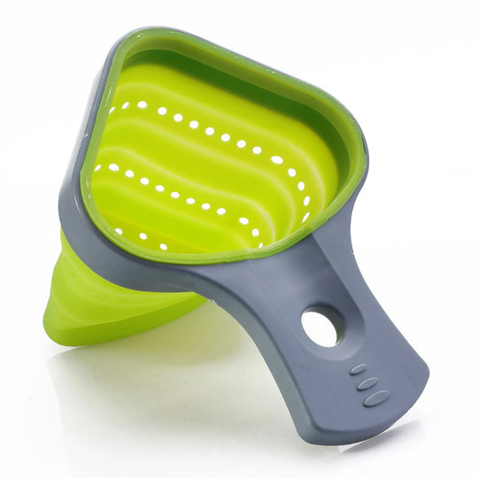 Foldable Silicone Pasta Colander Strainer