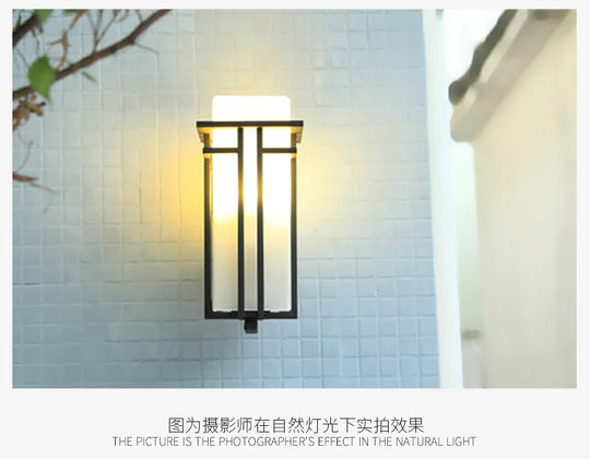 Outdoor wall lamp modern minimalist outdoor hanging wall lamp waterproof garden light corridor aisle balcony light terrace light