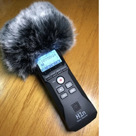 Dead Cat Outdoor Microphone Cover Artifical Fur Wind Muff Windshield For Zoom H1 H1N Windproof Muffler Windscreen  Blue Mantis