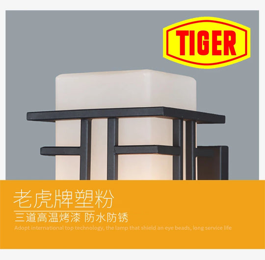 Outdoor wall lamp modern minimalist outdoor hanging wall lamp waterproof garden light corridor aisle balcony light terrace light