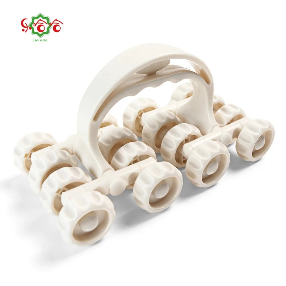 Roller Massager Sixteen-Wheel body  Massager Sixteen-Wheel Liniversal Massage Instrument Space Vehicle Roller Whole neck Massage
