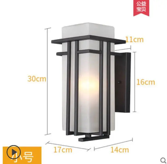 Outdoor wall lamp modern minimalist outdoor hanging wall lamp waterproof garden light corridor aisle balcony light terrace light