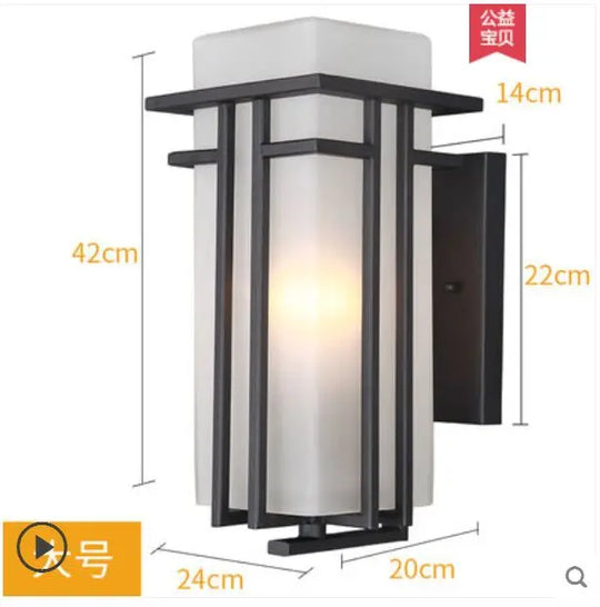 Outdoor wall lamp modern minimalist outdoor hanging wall lamp waterproof garden light corridor aisle balcony light terrace light