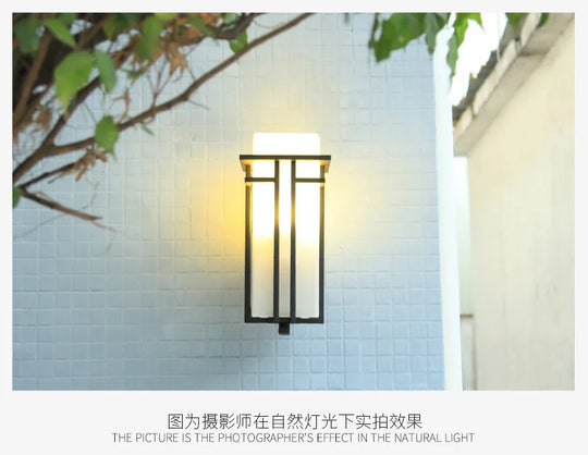 Outdoor wall lamp modern minimalist outdoor hanging wall lamp waterproof garden light corridor aisle balcony light terrace light