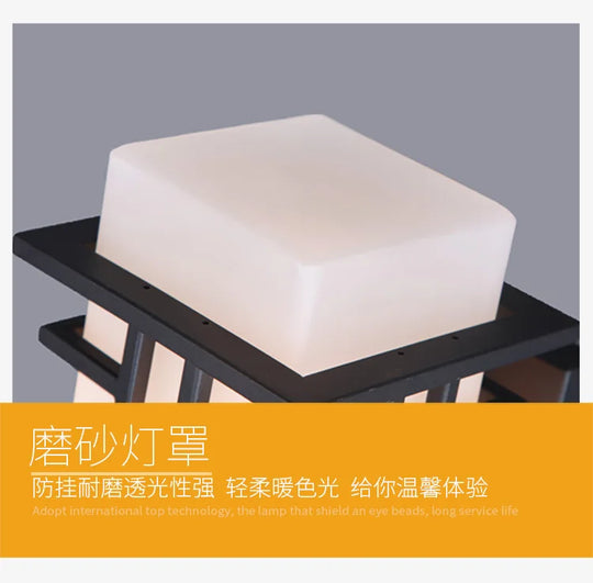 Outdoor wall lamp modern minimalist outdoor hanging wall lamp waterproof garden light corridor aisle balcony light terrace light