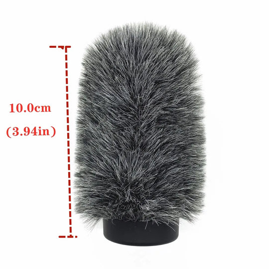 Dead cat Slip-on windshield Integral Microphones fur cover For Interview Microphone Outdoor Shooting Mic Furry Windshield Cover
