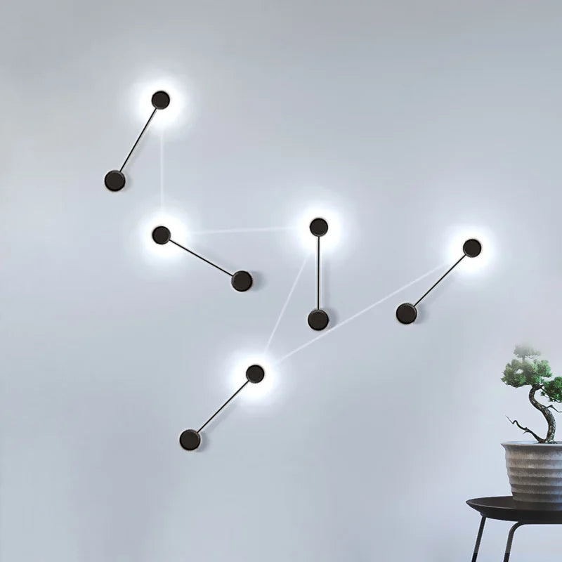 Simply PostModern Wall Lamp Living Room Bedroom Bedside Creative Light Aisle Hotel Exhibition Hall Corridor Lighting Led Lamps