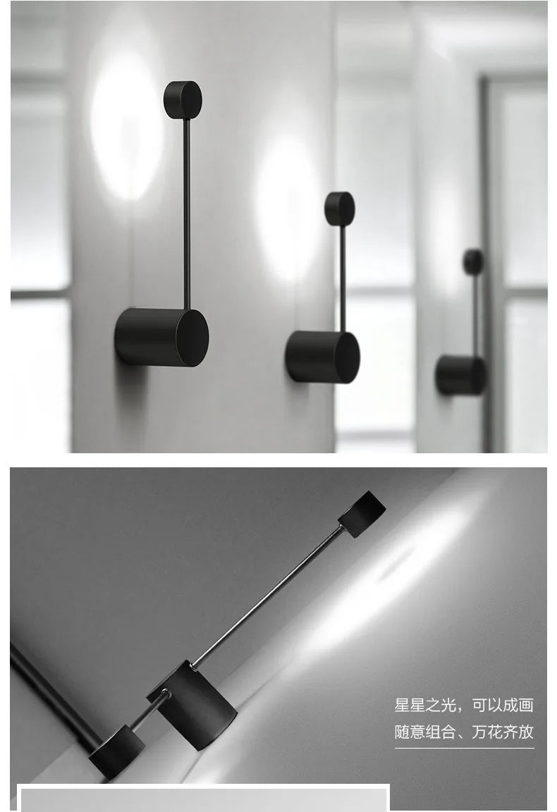 Simply PostModern Wall Lamp Living Room Bedroom Bedside Creative Light Aisle Hotel Exhibition Hall Corridor Lighting Led Lamps