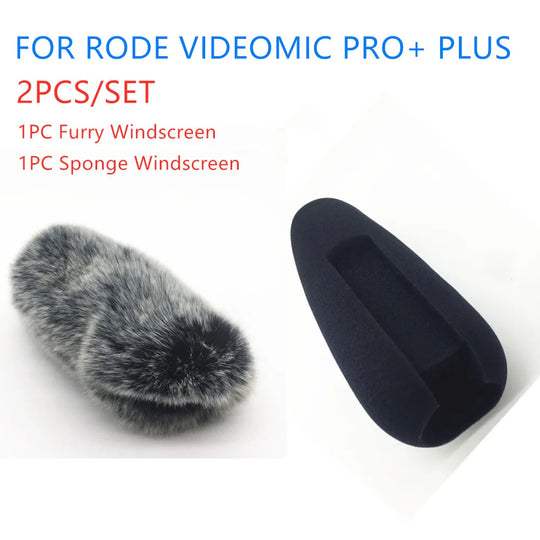 Windproof Microphone Cover with Sponge Foam