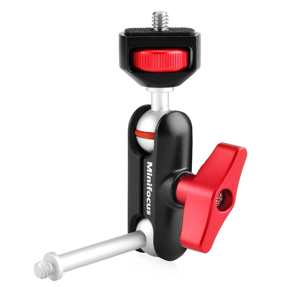 Upgraded 11" Adjustable Friction Power Articulating Magic Arm for DSLR Monitor Flash LED Video Light Vlog Cage Rig Tripod Gimbal - Jscomfortzstore