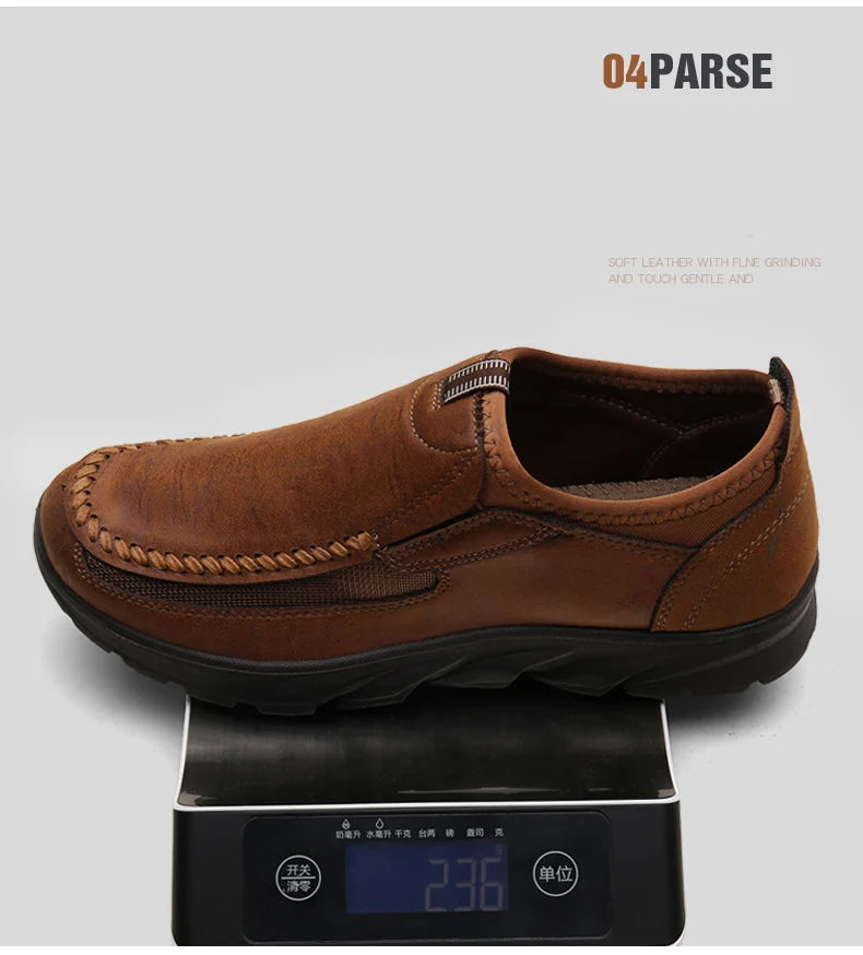 Men Casual Shoes Breathable Loafers Sneakers 2023 New Fashion Comfortable Flat Handmade Retro Leisure Loafers Shoes Men Shoes