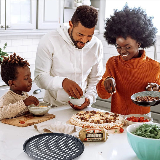 Nonstick Carbon Steel Pizza Crisper Tray