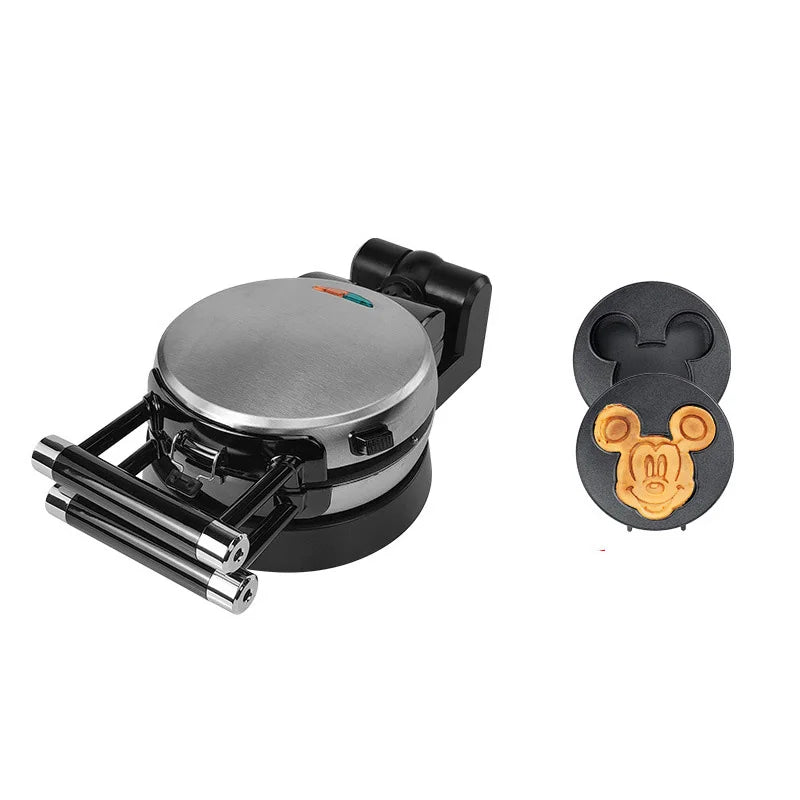Commercial Electric 220V waffle maker machine cake oven Electric Baking Pan Double-sided Heating crepe maker cake Pancake maker