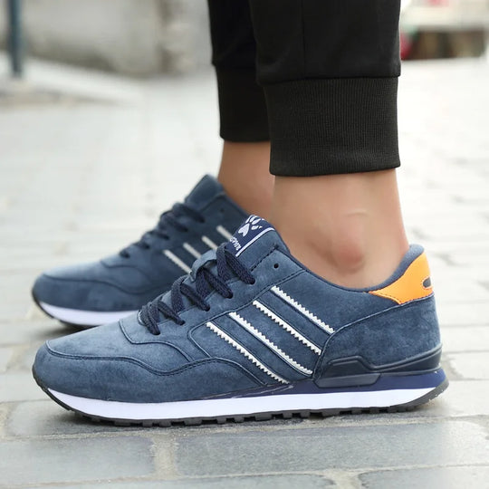Sneakers Men Casual Shoes Light Suede 2023 New Classic Men Running shoes Outdoor Breathable Mesh Jogging Sport Shoes