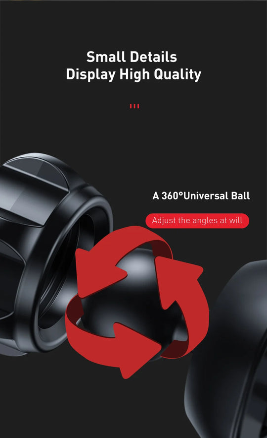 Baseus Car Phone Holder Metal Gravity Auto Air Vent Mobilephone Stand For 4.7-6.5 Inch Phone Invisibile Car Support