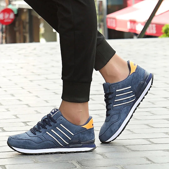 Sneakers Men Casual Shoes Light Suede 2023 New Classic Men Running shoes Outdoor Breathable Mesh Jogging Sport Shoes