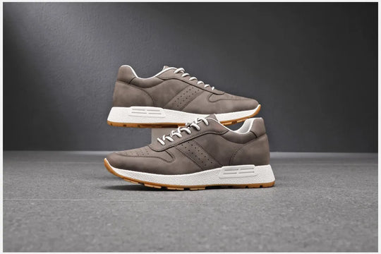 KNBR Casual Sneakers  Men Trainers Leather Comfy Shoes for Walking Hiking Jogging Sport Men Trainers Men Shoes