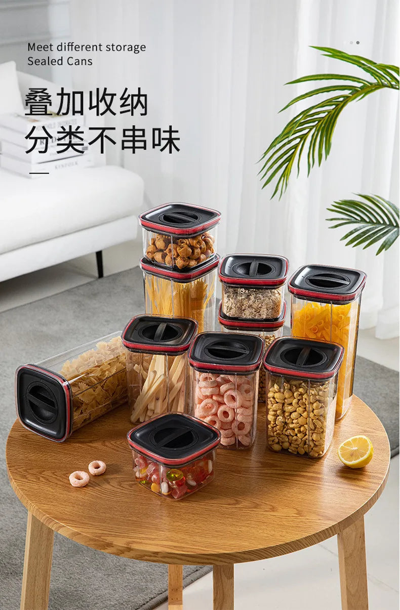 Plastic Food Storage Container with Lid