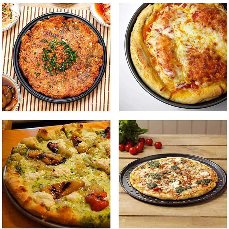 Nonstick Carbon Steel Pizza Crisper Tray