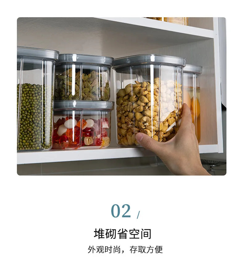Plastic Food Storage Container with Lid