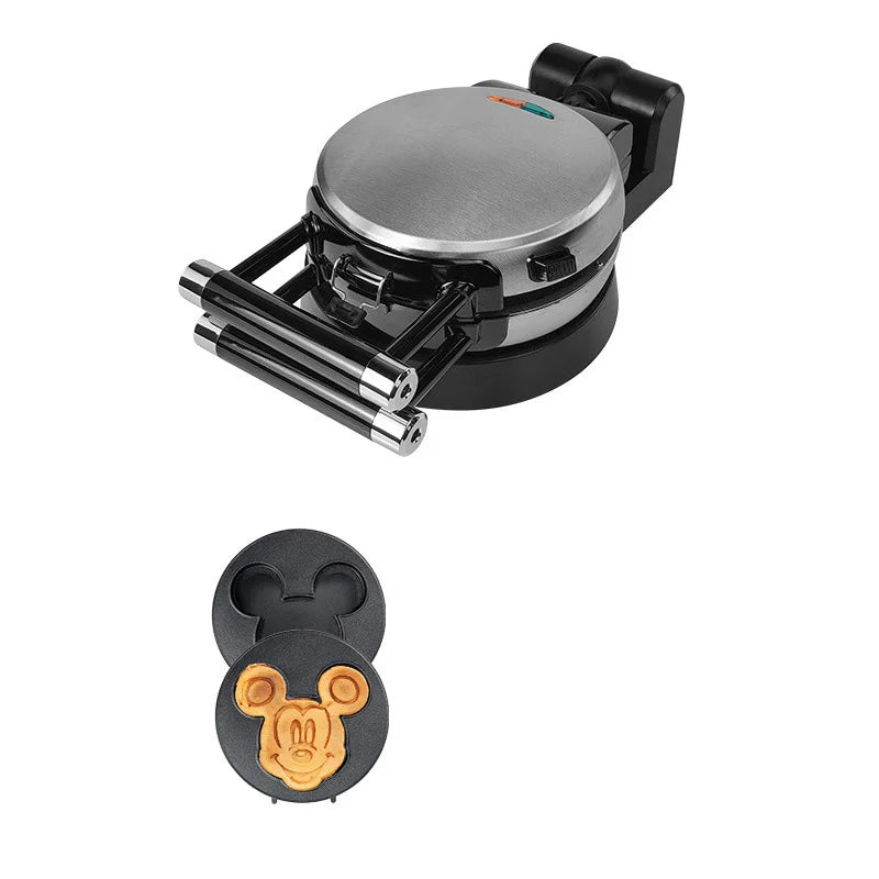Commercial Electric 220V waffle maker machine cake oven Electric Baking Pan Double-sided Heating crepe maker cake Pancake maker