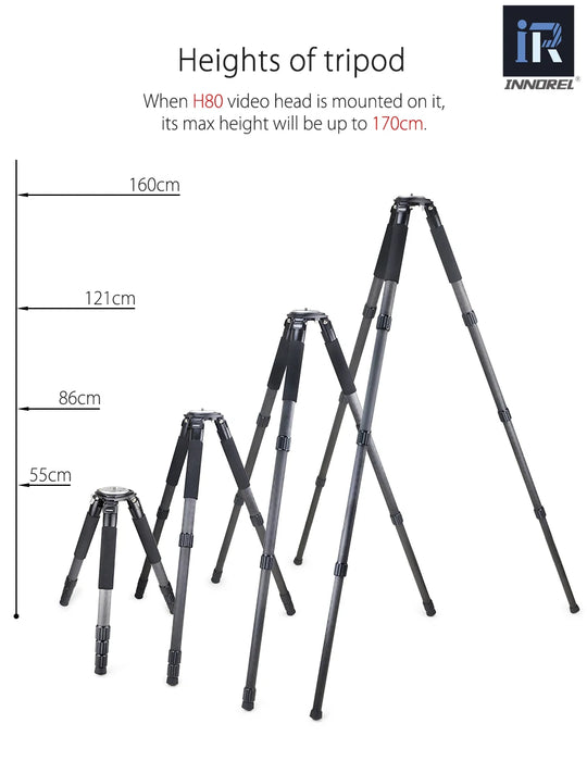INNOREL RT90C Professional Heavy Duty Camera Tripod