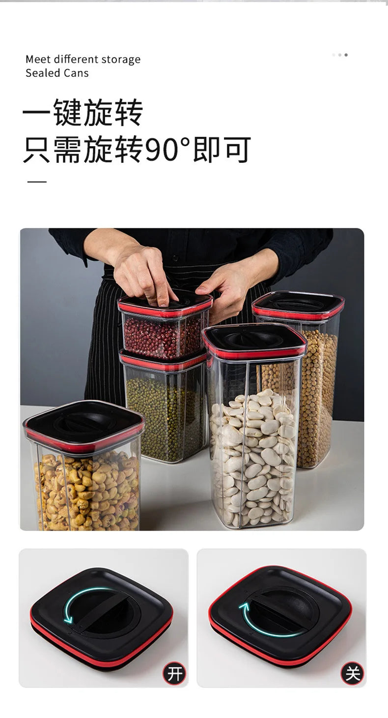 Plastic Food Storage Container with Lid