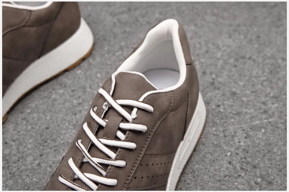 KNBR Casual Sneakers  Men Trainers Leather Comfy Shoes for Walking Hiking Jogging Sport Men Trainers Men Shoes