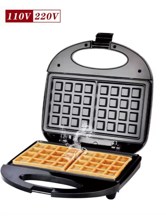 Waffle Cake Sandwich Maker 110V Export Waffle Donut Sandwich Breakfast Machine