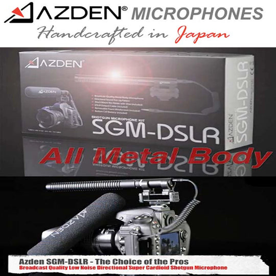 Azden SGM-DSLR Camera Microphone