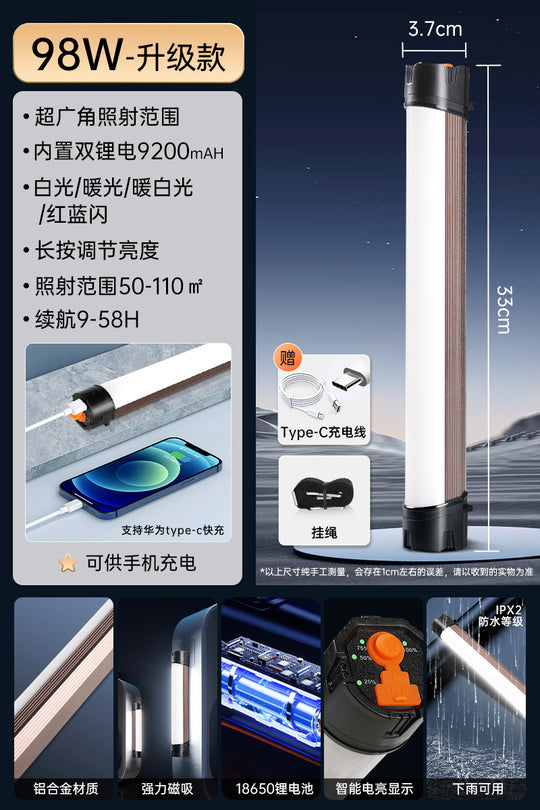 Ultra-Bright Rechargeable LED Flashlight