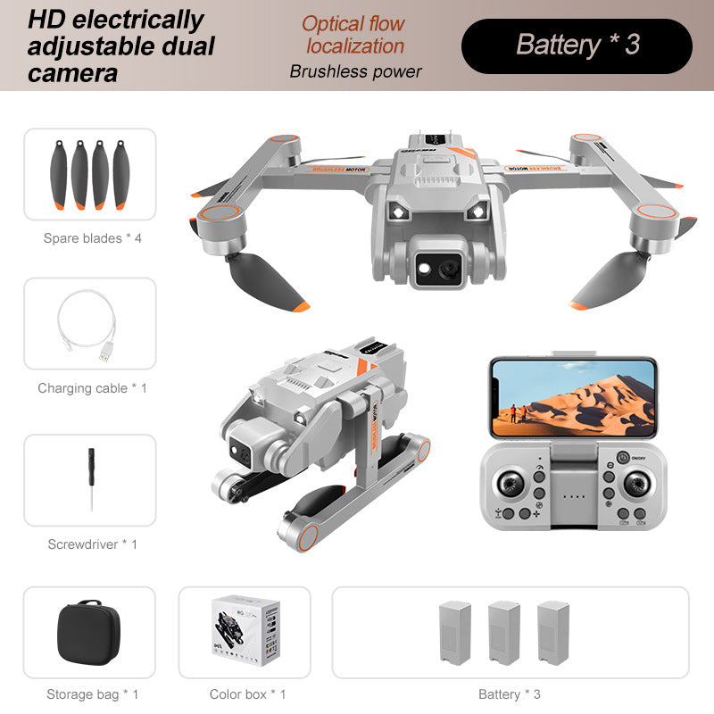 UAV Dual Camera GPS Drone with Obstacle Avoidance