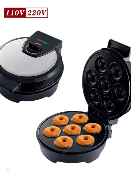 Waffle Cake Sandwich Maker 110V Export Waffle Donut Sandwich Breakfast Machine