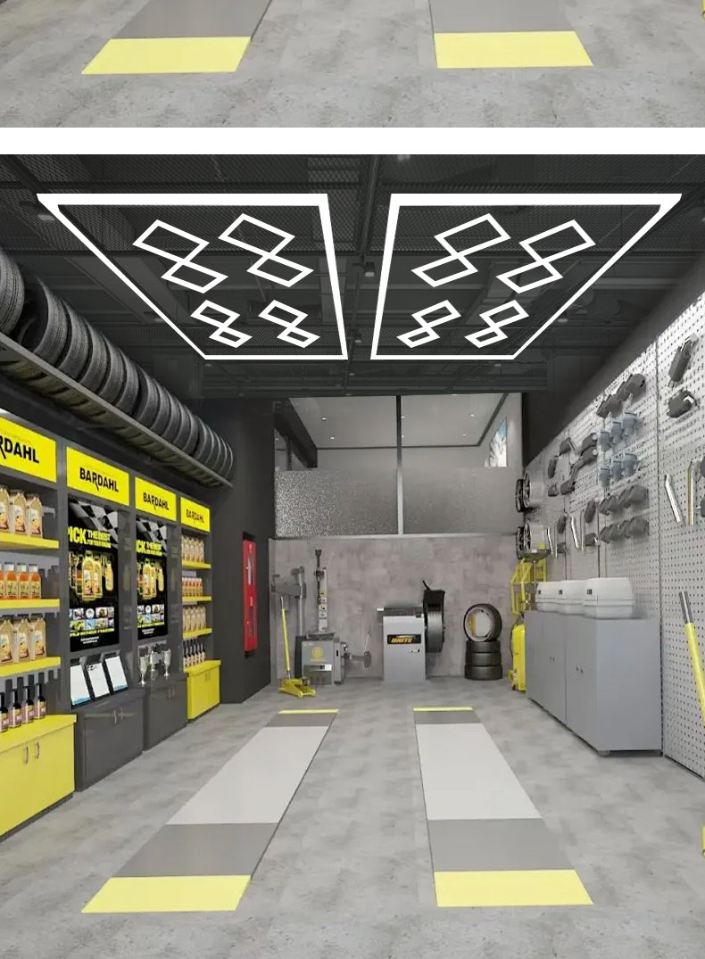 High-Power Three-Proof LED Ceiling Tube Light