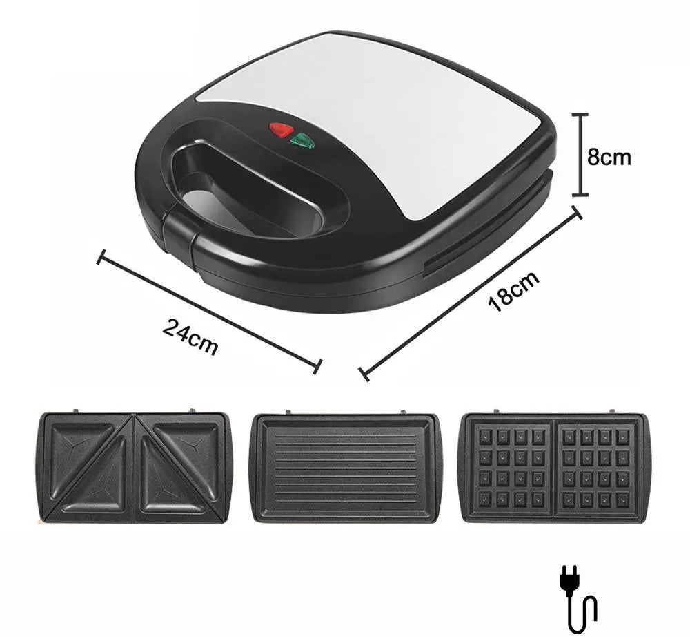 Panini Toast Breakfast Machine Sandwich